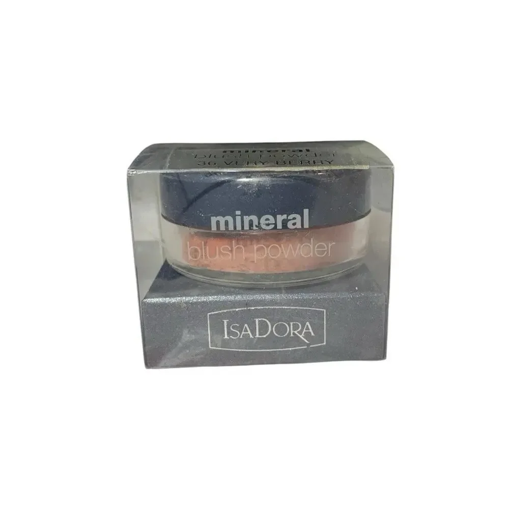 IsaDora Mineral Blush Powder 36 Very Berry Loose Powder 3g .11oz New In Box